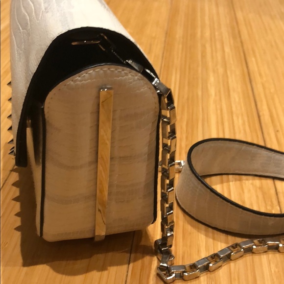 Sam Edelman White and Silver Weston Cross Body - Picture 6 of 9